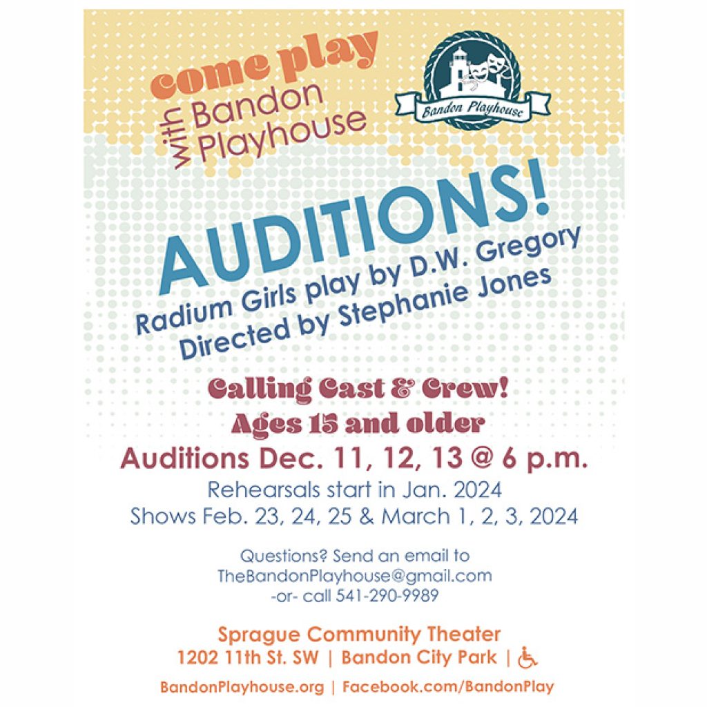 play audition poster