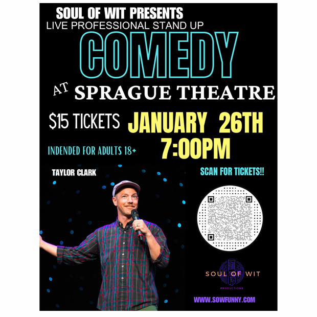comedy event poster