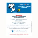 red cross blood drive poster