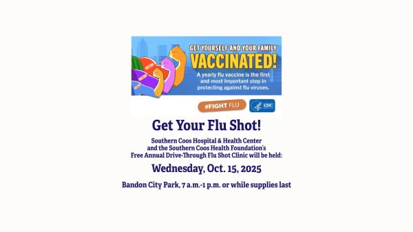 Free Flu Shot Clinic, Oct. 15