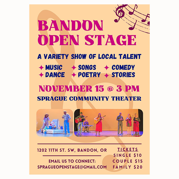 open stage poster